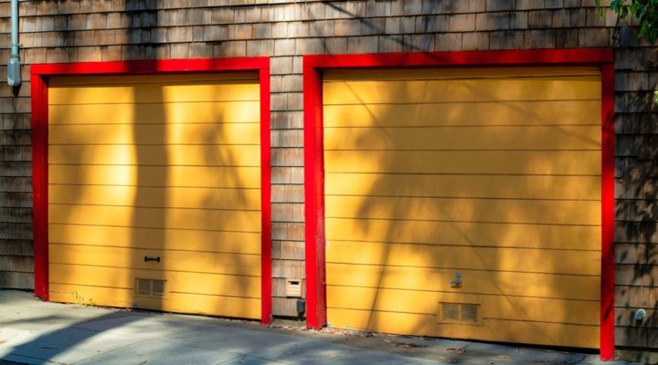 Heat from a Garage Door