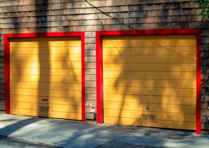 Heat from a Garage Door