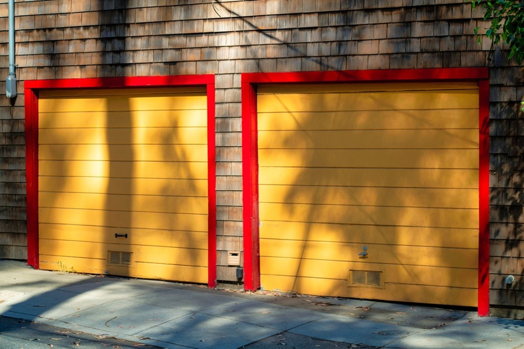 Heat from a Garage Door