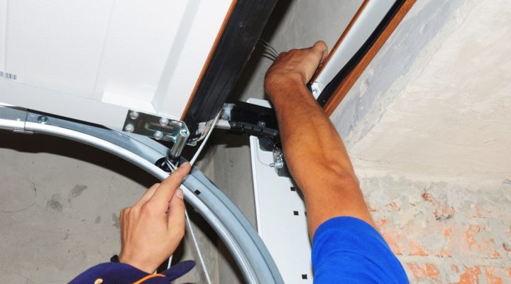 Put on a Garage Door Spring