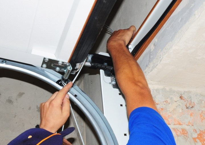 Put on a Garage Door Spring