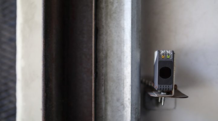 Garage Door Sensor Light Red