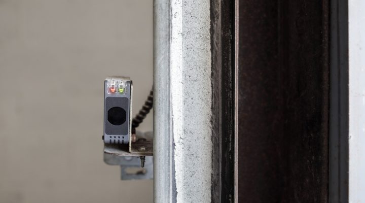 Yellow Light on a Garage Door Sensor