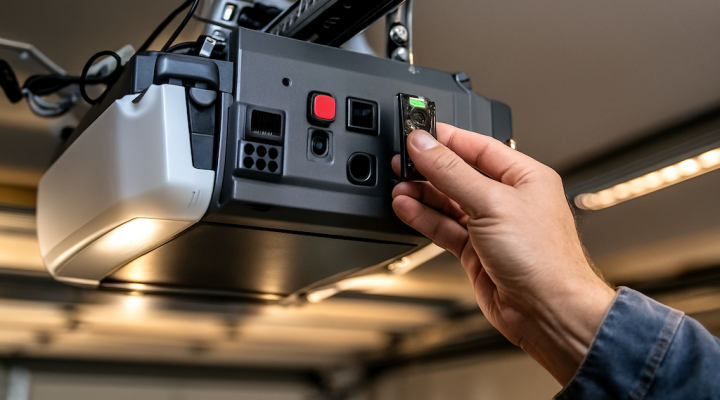 Change the Frequency of a Garage Door Opener