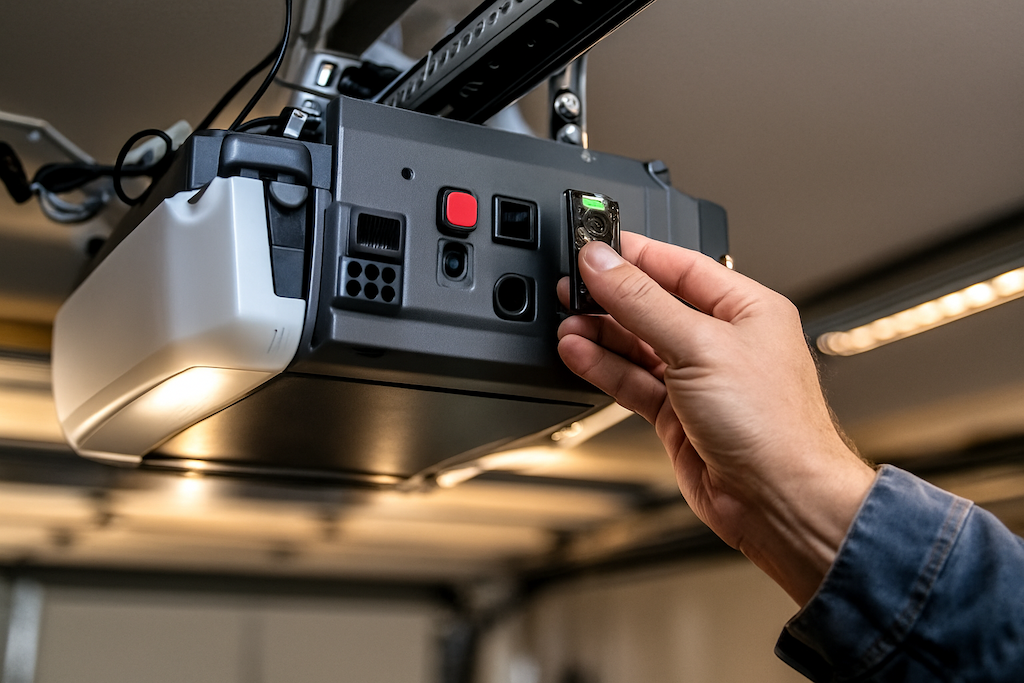 Change the Frequency of a Garage Door Opener