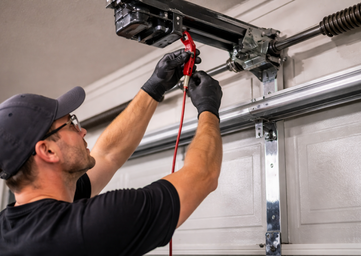 Reset a Garage Door After Pulling the Emergency Release